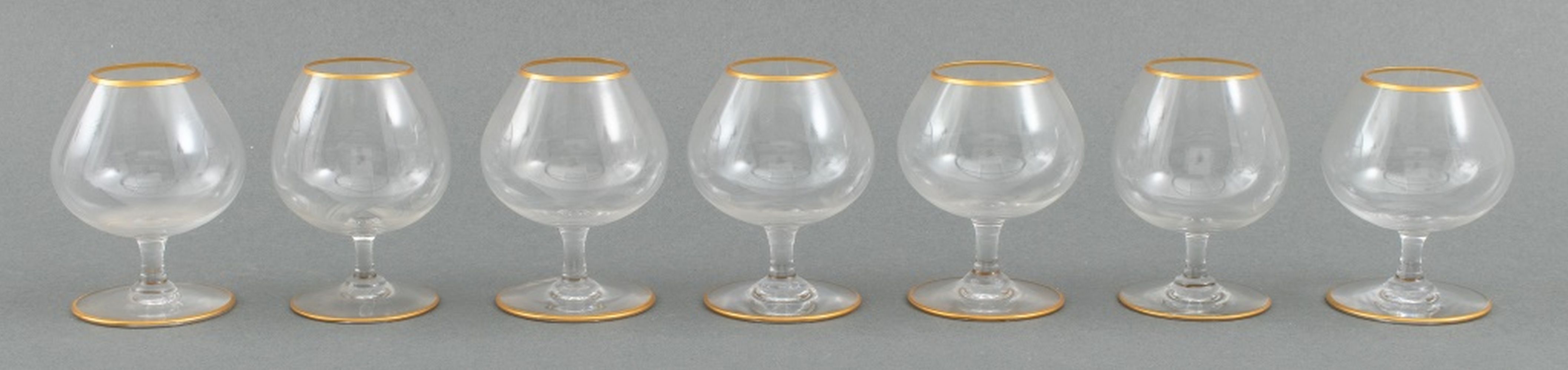 BACCARAT CRYSTAL SNIFTER GLASSES 2bbc96