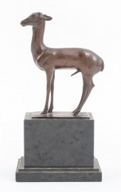 GRAND TOUR PATINATED BRONZE FAWN 2bc0a7