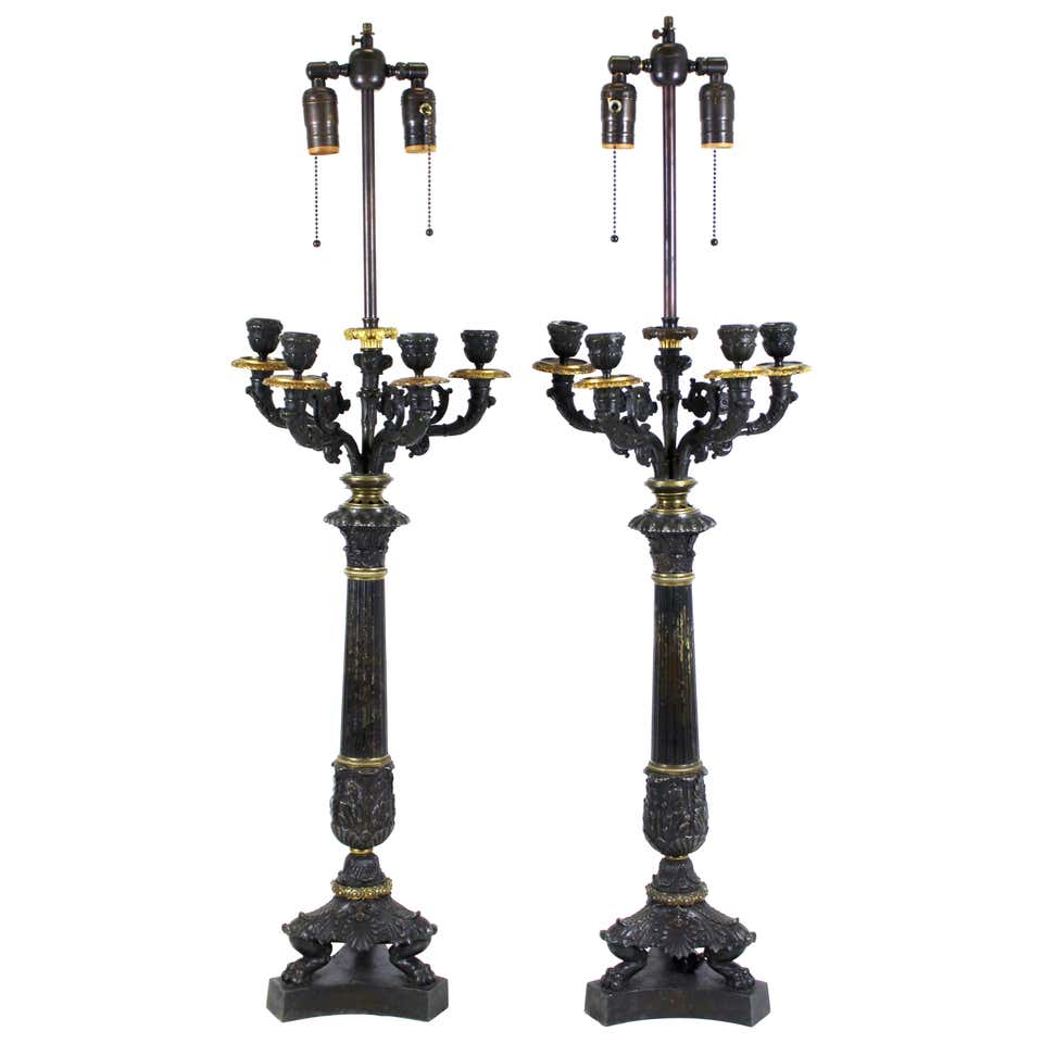 GRAND TOUR STYLE CANDELABRA TABLE 2bc0f2