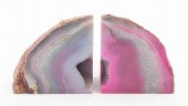 PINK BANDED AGATE GEODE   2bc335