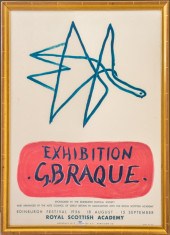 GEORGES BRAQUE EXHIBITION LITHOGRAPH 2bc582