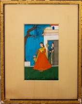 INDIAN MINIATURE PAINTING ON PAPER 2bc5e7