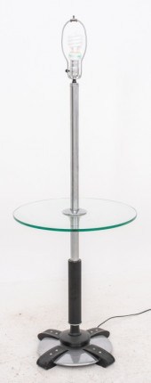AMERICAN ART DECO MODERNE LAMP TABLE