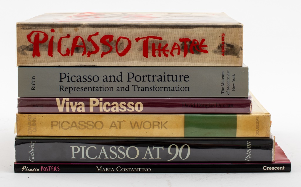 PICASSO ART REFERENCE BOOKS 6 2bc8db