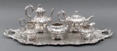 EARLY VICTORIAN STERLING 5 PIECE 2be1aa