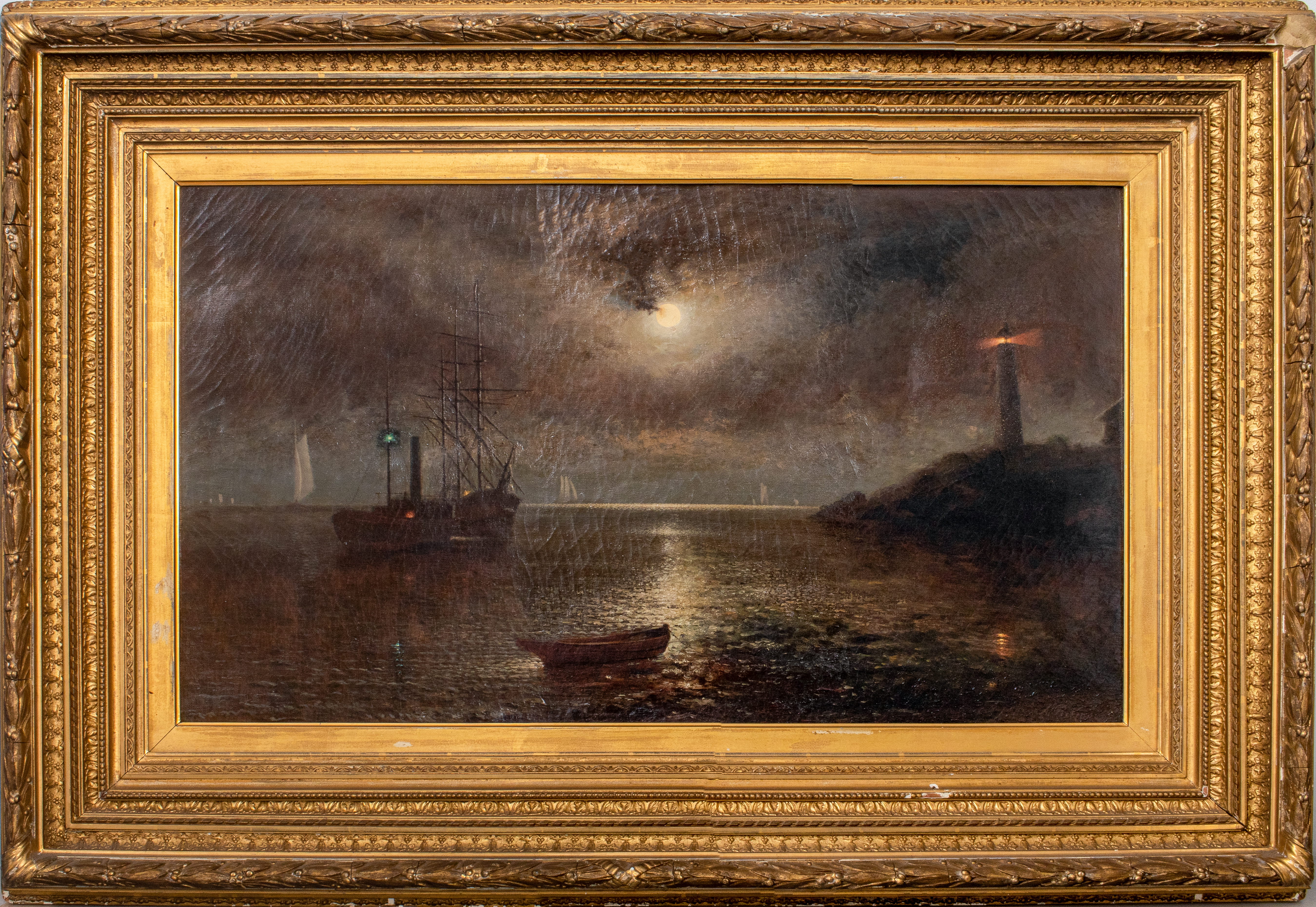 ALFRED PERKINS SEASCAPE IN MOONLIGHT 2be1d2