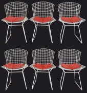 BERTOIA 420 SIDE CHAIRS FOR KNOLL