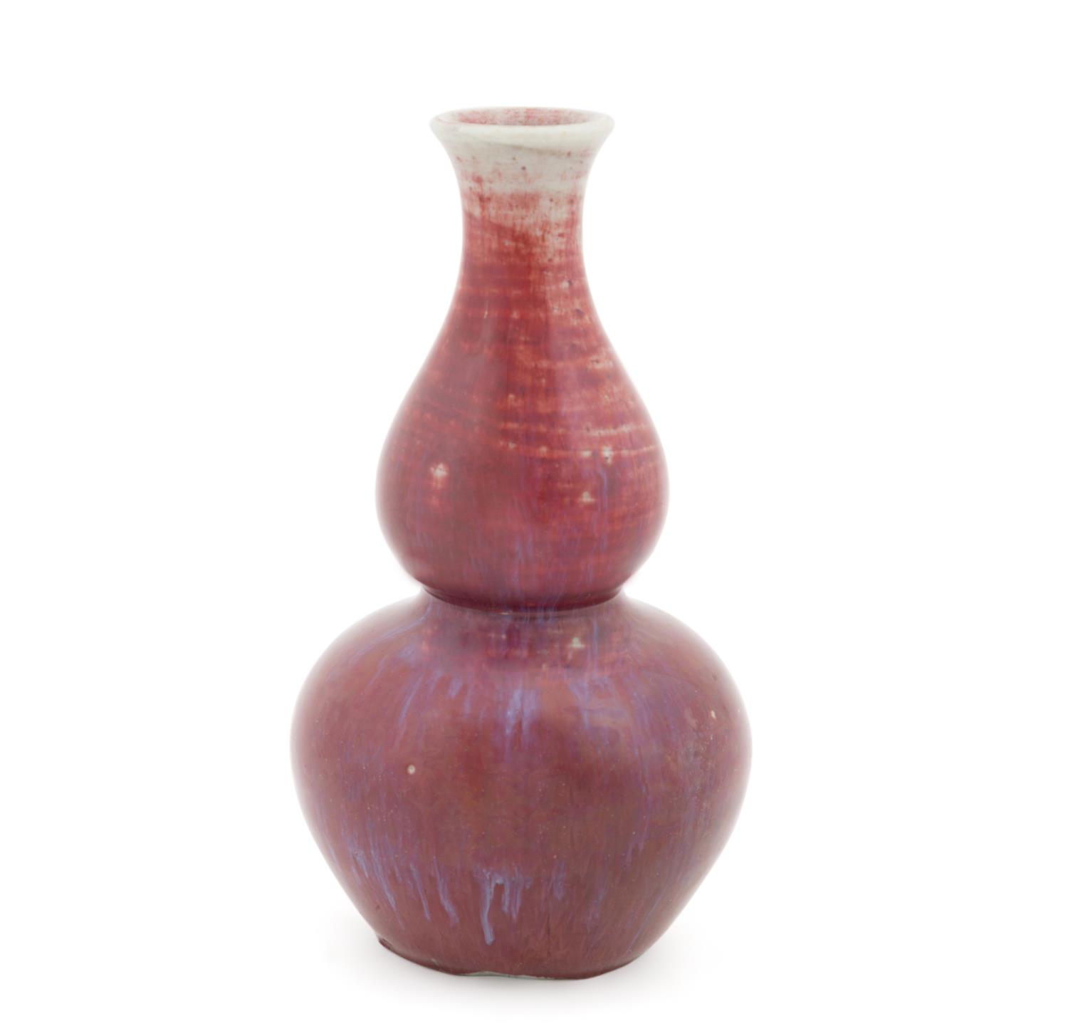 CHINESE FLAMBE GLAZE DOUBLE GOURD 2bfb89