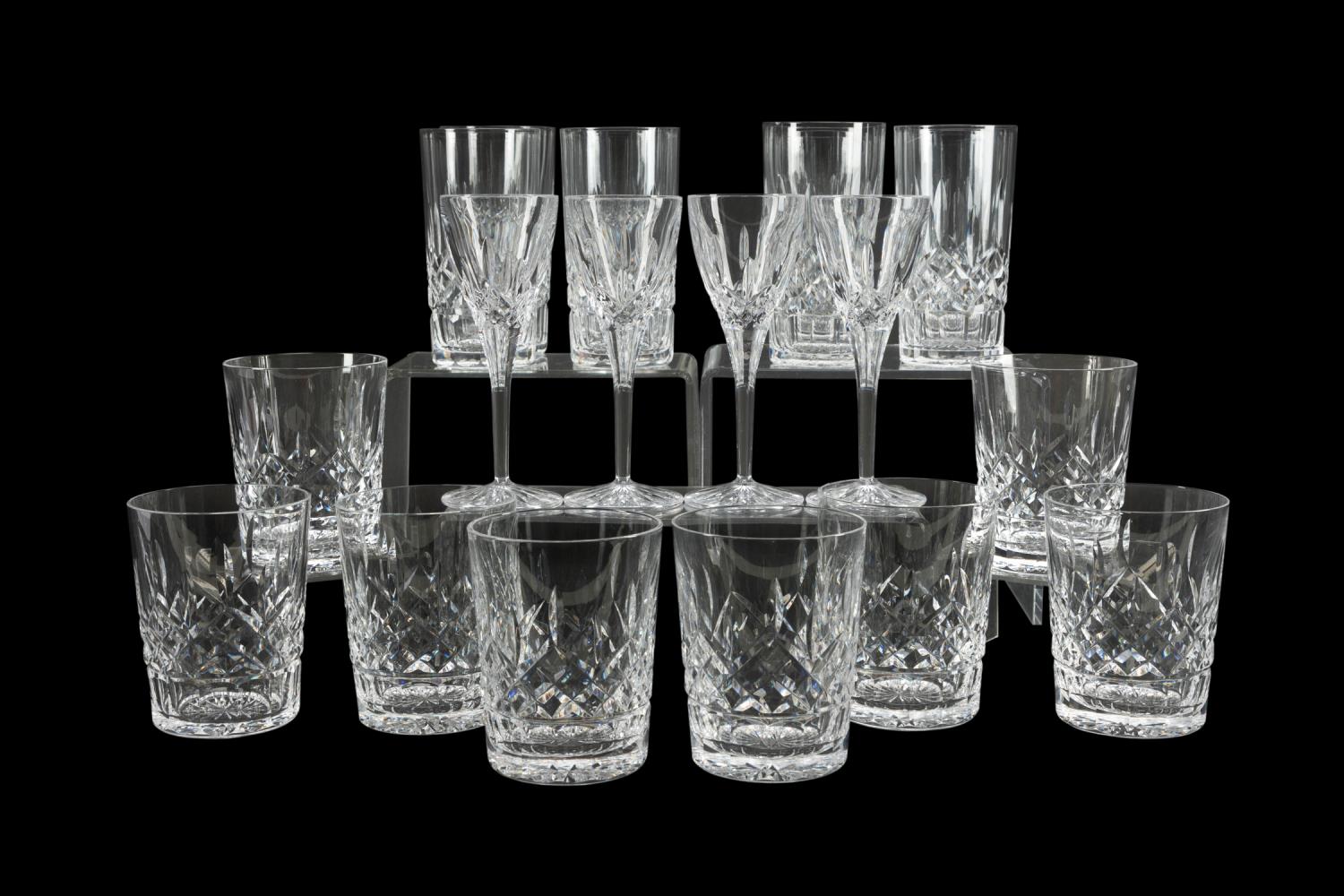 20PC WATERFORD CRYSTAL LISMORE  2bff63