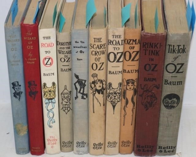 10 BOOKS BY L FRANK BAUM TO INCLUDE 2c29cf