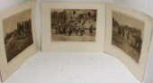 3 EDWARD CURTIS PHOTOGRAVURES TO INCLUDEONE