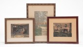 THREE WALLACE NUTTING PRINTS. American,