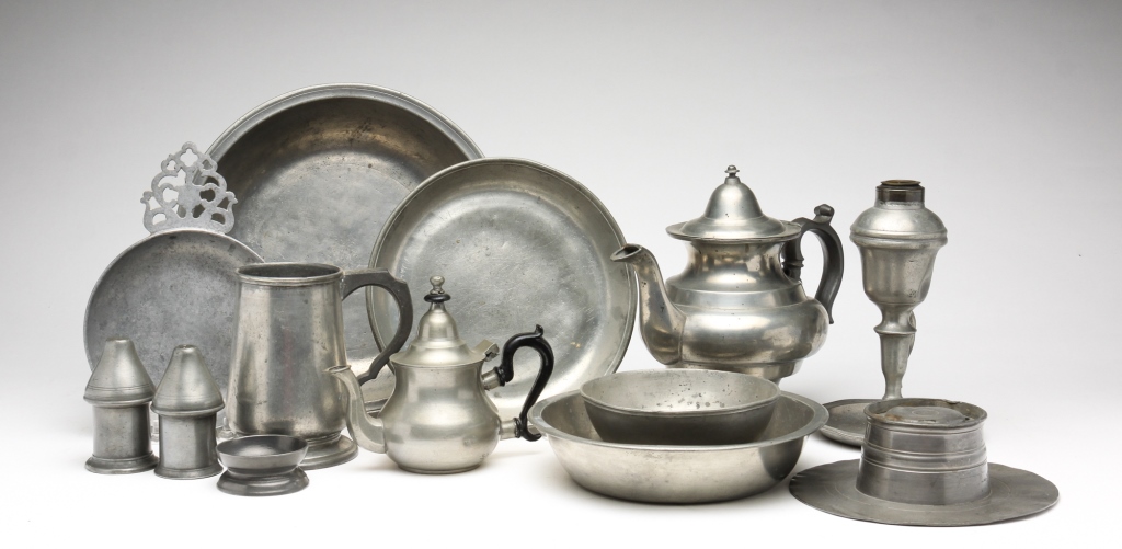 AMERICAN AND EUROPEAN PEWTER Nineteenth 2c303d