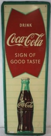 MID-20TH CENTURY LITHOGRAPHED TIN COCA