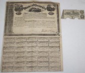 2-PIECE CONFEDERATE CURRENCY LOT, STATE