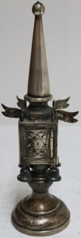 19TH CENTURY SILVER SPICE TOWER  2c20f2