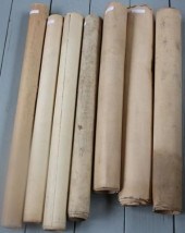LOT OF SEVEN ROLL UP CHARTS TO 2c2137