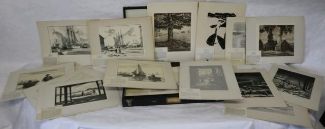 39 BLACK AND WHITE LITHOGRAPHS 2c2665