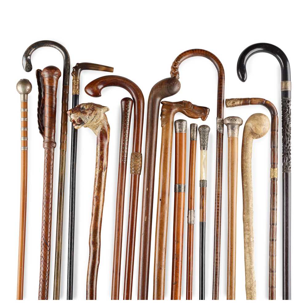 LARGE COLLECTION OF WALKING STICKS  2ca8ca