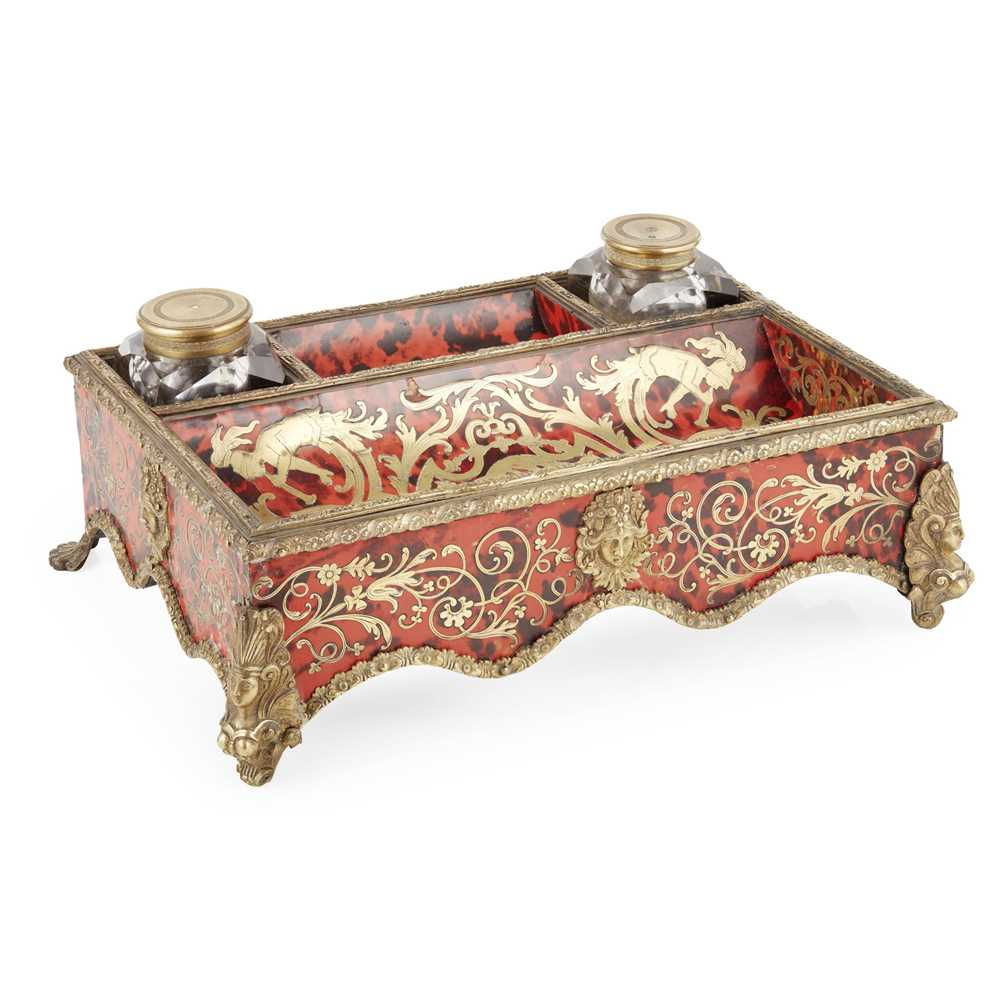 FRENCH RED TORTOISEHELL BOULLE 2ca974