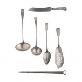 A COLLECTION OF EARLY 19TH-CENTURY FLATWARE