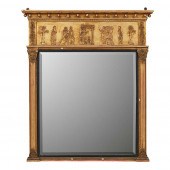 REGENCY GILTWOOD AND GESSO OVERMANTEL