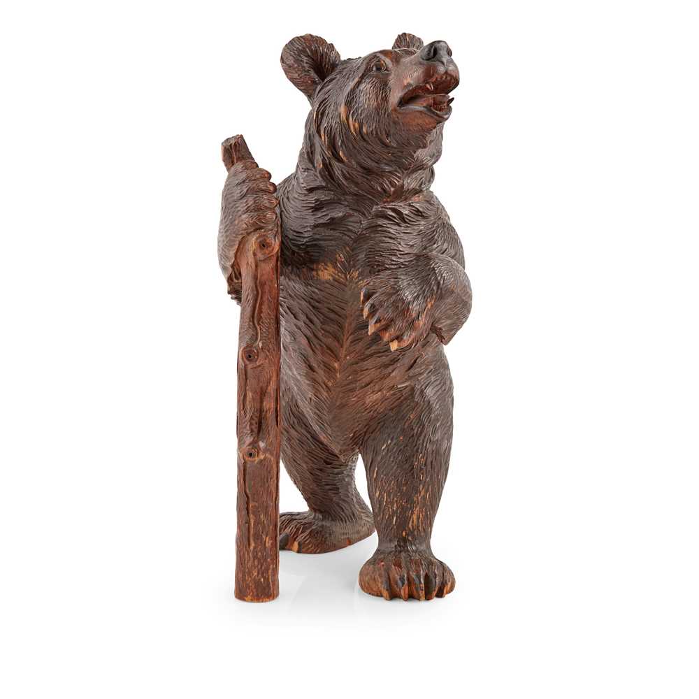 BLACK FOREST CARVED BEAR LATE 19TH 2cc9d2