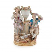 MEISSEN FIGURE GROUP OF LOVERS
LATE