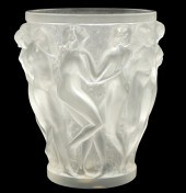 LALIQUE CRYSTAL AND FROSTED BACCHANTES 2cf0db