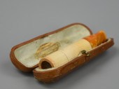 CARVED BEESWAX & POLISHED BONE CIGARETTE