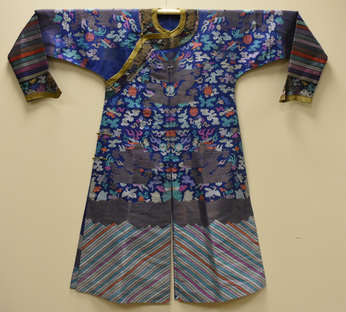 CHINESE IMPERIAL BLUE DRAGON ROBE 2cf4fd