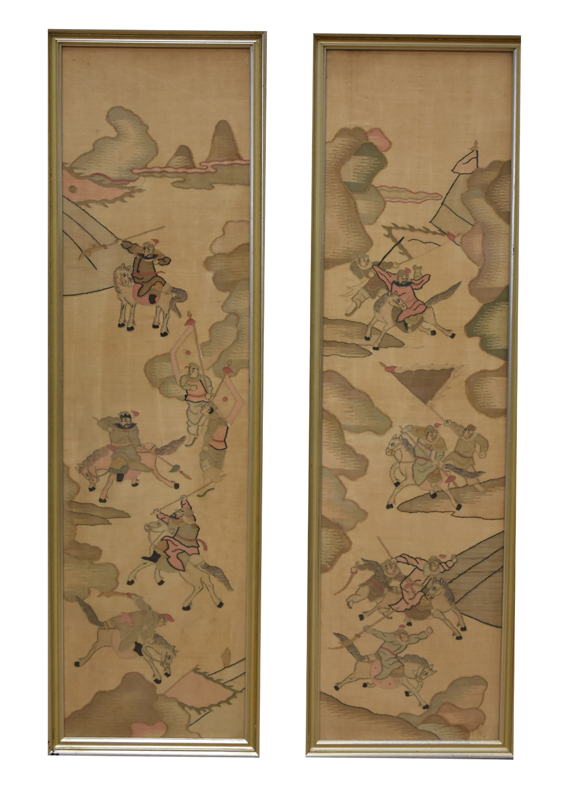 PAIR OF CHINESE EMBROIDERED KESI 2cf81d