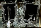 (LOT OF 6) ASSEMBLED GROUP OF GLASS