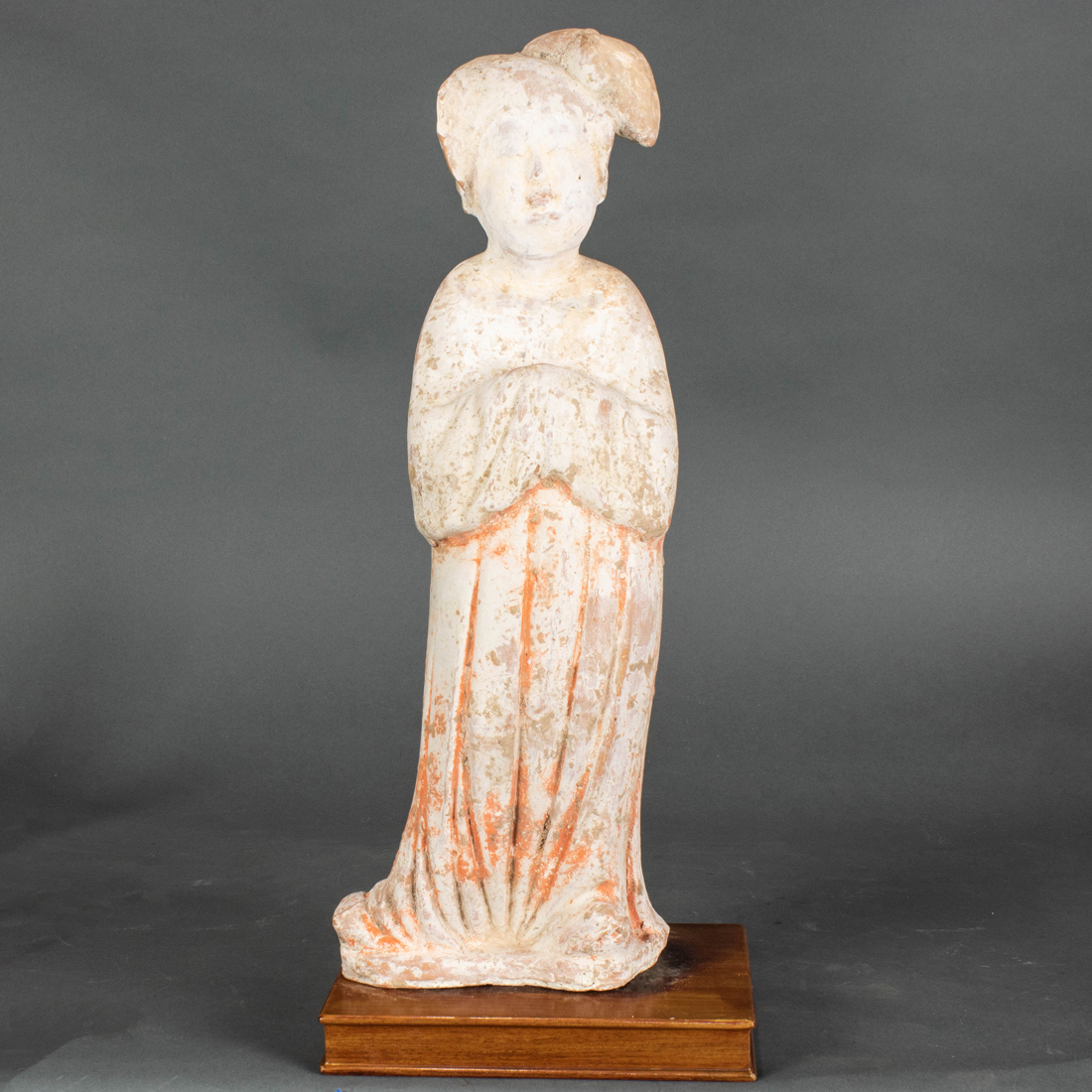 TANG DYNASTY PAINTED TERRA COTTA 2cddc7