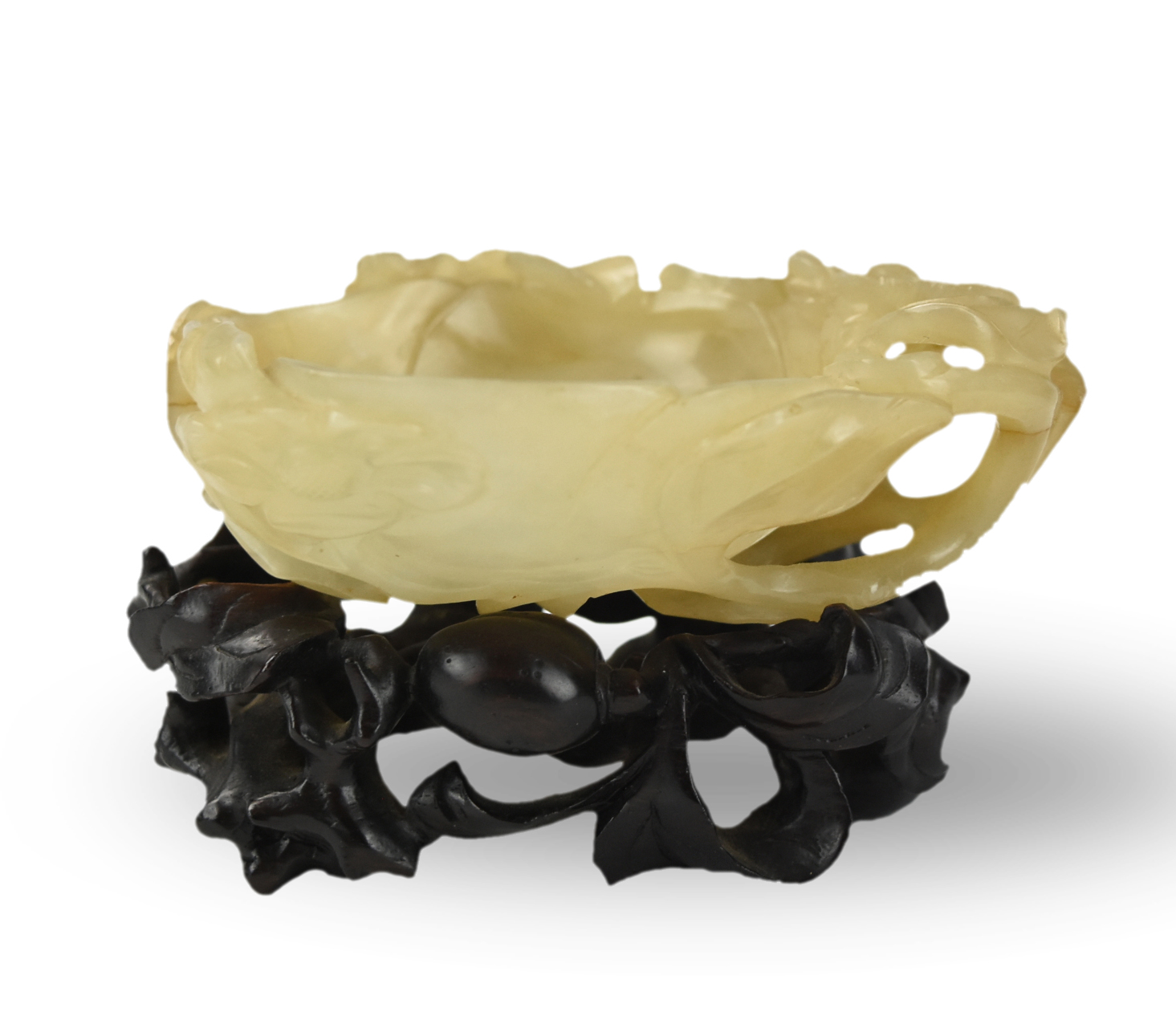 CHINESE CARVED JADE WASHER MING 2ceada