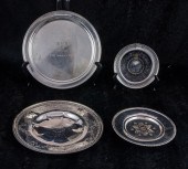 (LOT OF 4) STERLING DISHES, INCLUDING