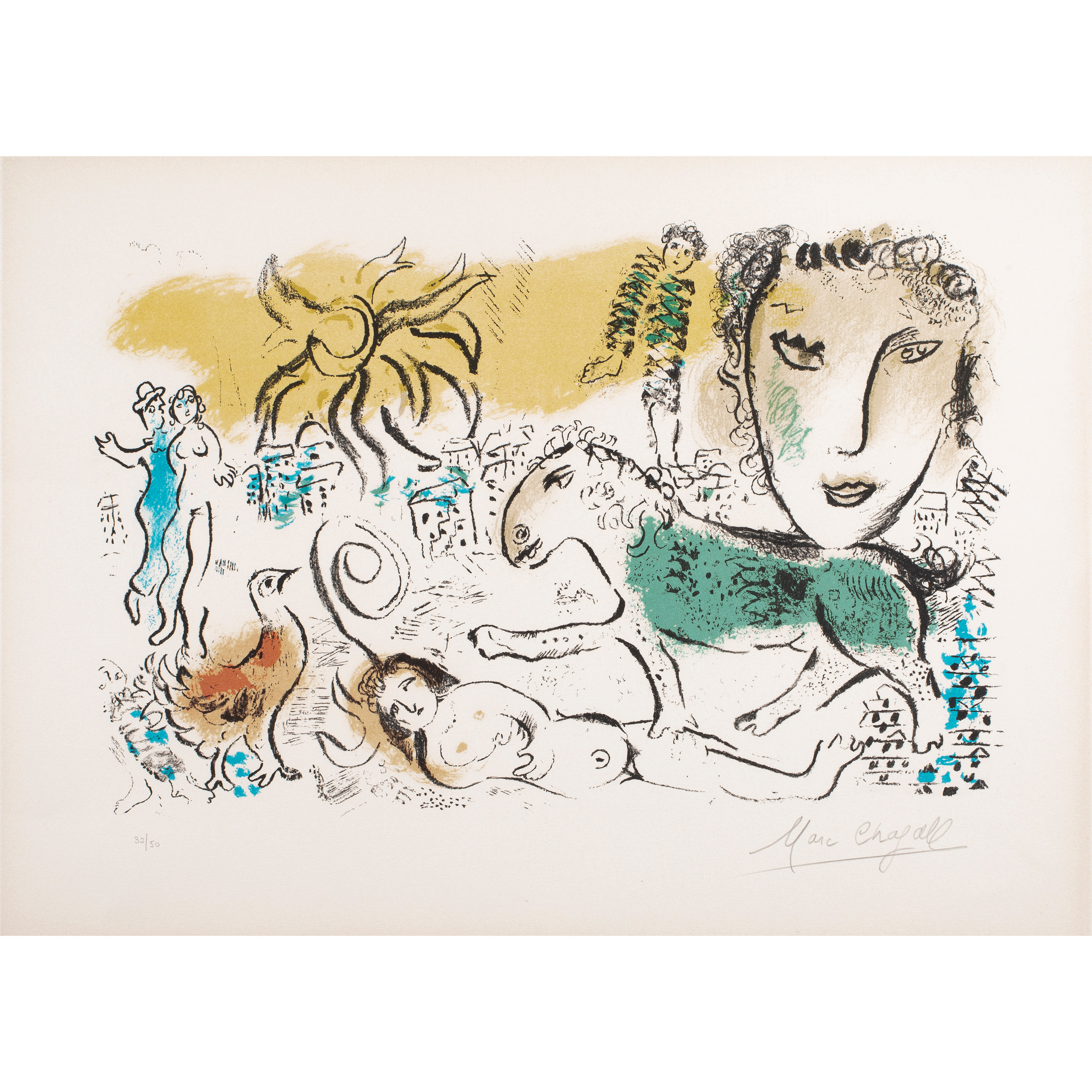 PRINT MARC CHAGALL Marc Chagall 2d1c96