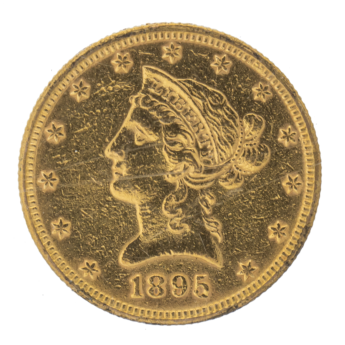  10 GOLD EAGLE LIBERTY HEAD 1895 2d2165