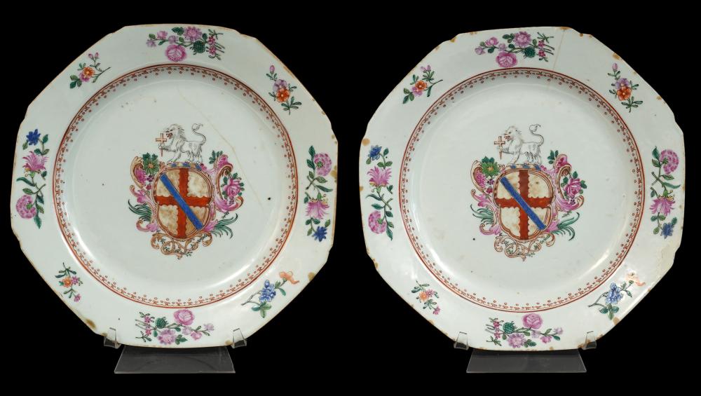PR 18TH C CHINESE EXPORT ARMORIAL 2d0847