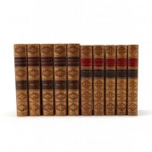 FIVE FINELY BOUND VOLUMES EACH 2d0bb6