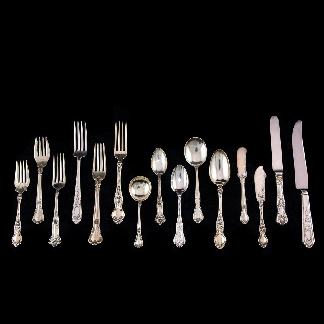 A 59 PC COLLECTION OF STERLING 2d118b