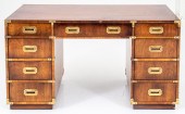 CAMPAIGN STYLE BRASS MOUNTED WALNUT 2d1234