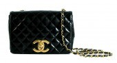 CHANEL CLASSIC QUILTED BLACK LEATHER 2d460a
