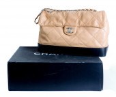 2 TONE LAMBSKIN CHANEL QUILTED 2d489f