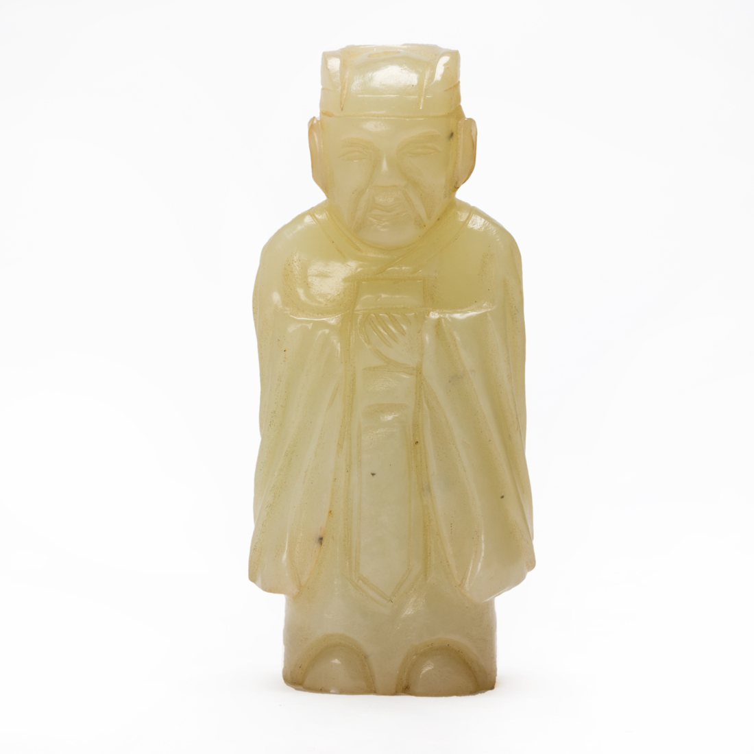 CHINESE CELADON JADE FIGURE Chinese 2d2bb4