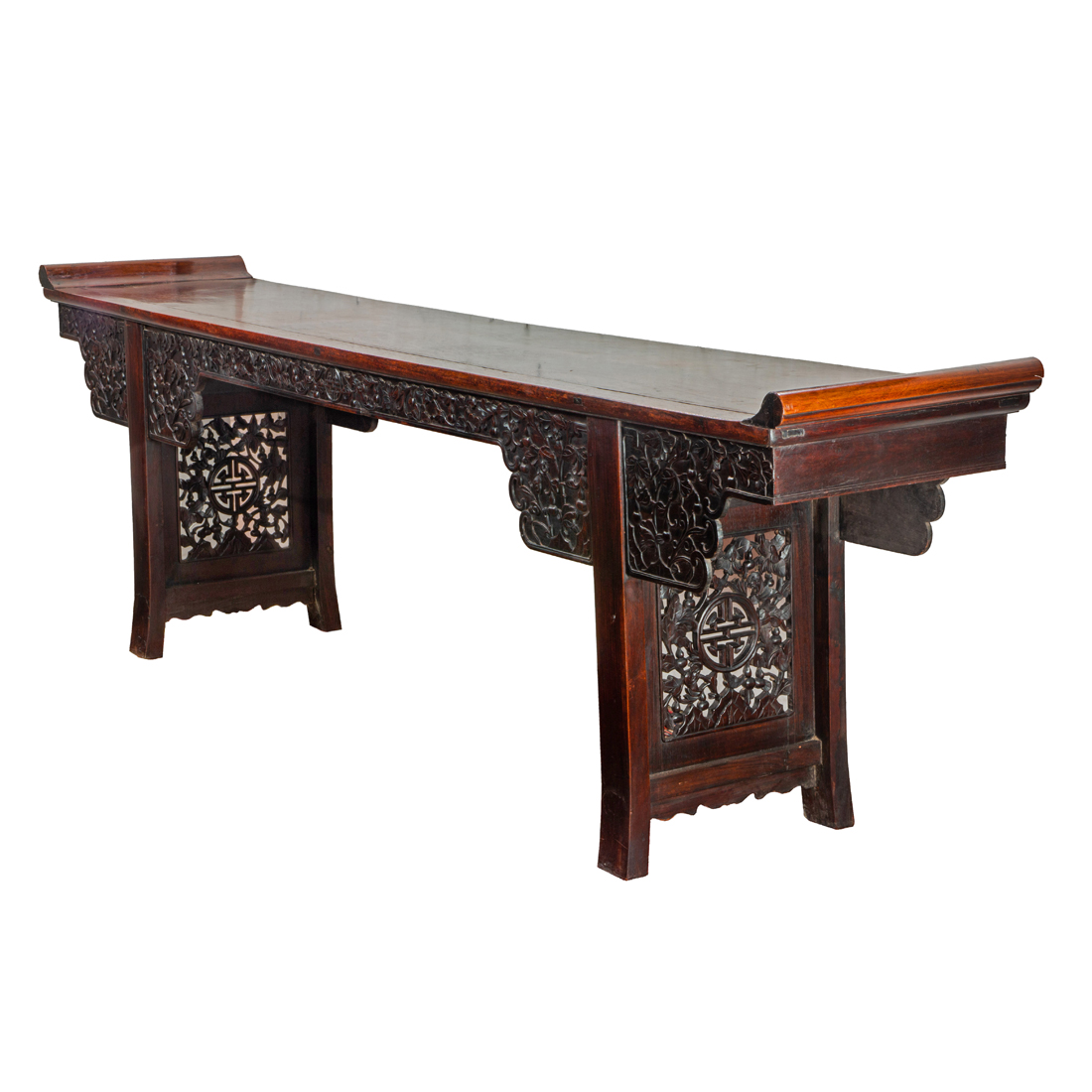 LARGE CHINESE HARDWOOD ALTAR TABLE 2d2beb