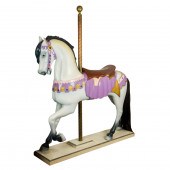 AMERICAN OUTER STANDING POLYCHROME CAROUSEL