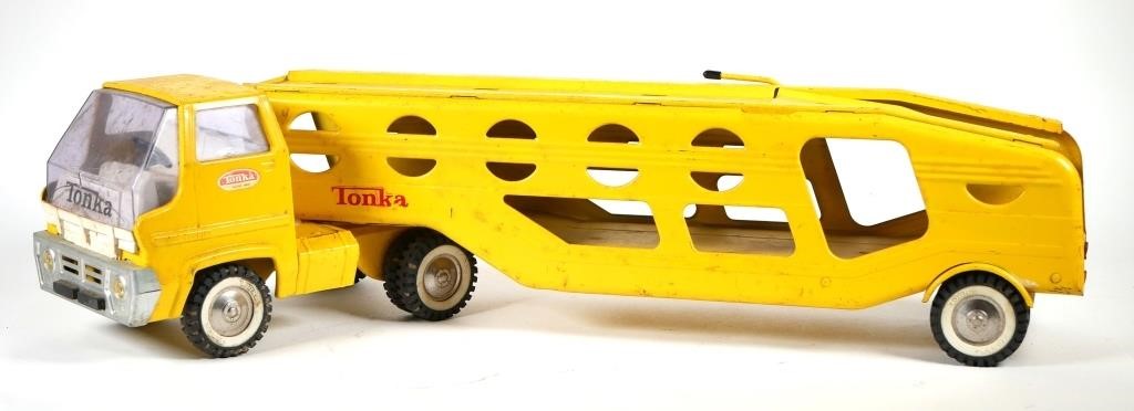 1960S TONKA PRESSED STEEL CAR CARRIER 2d6869