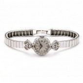 LADY S VINTAGE WHITE GOLD AND DIAMOND 2d6f5c
