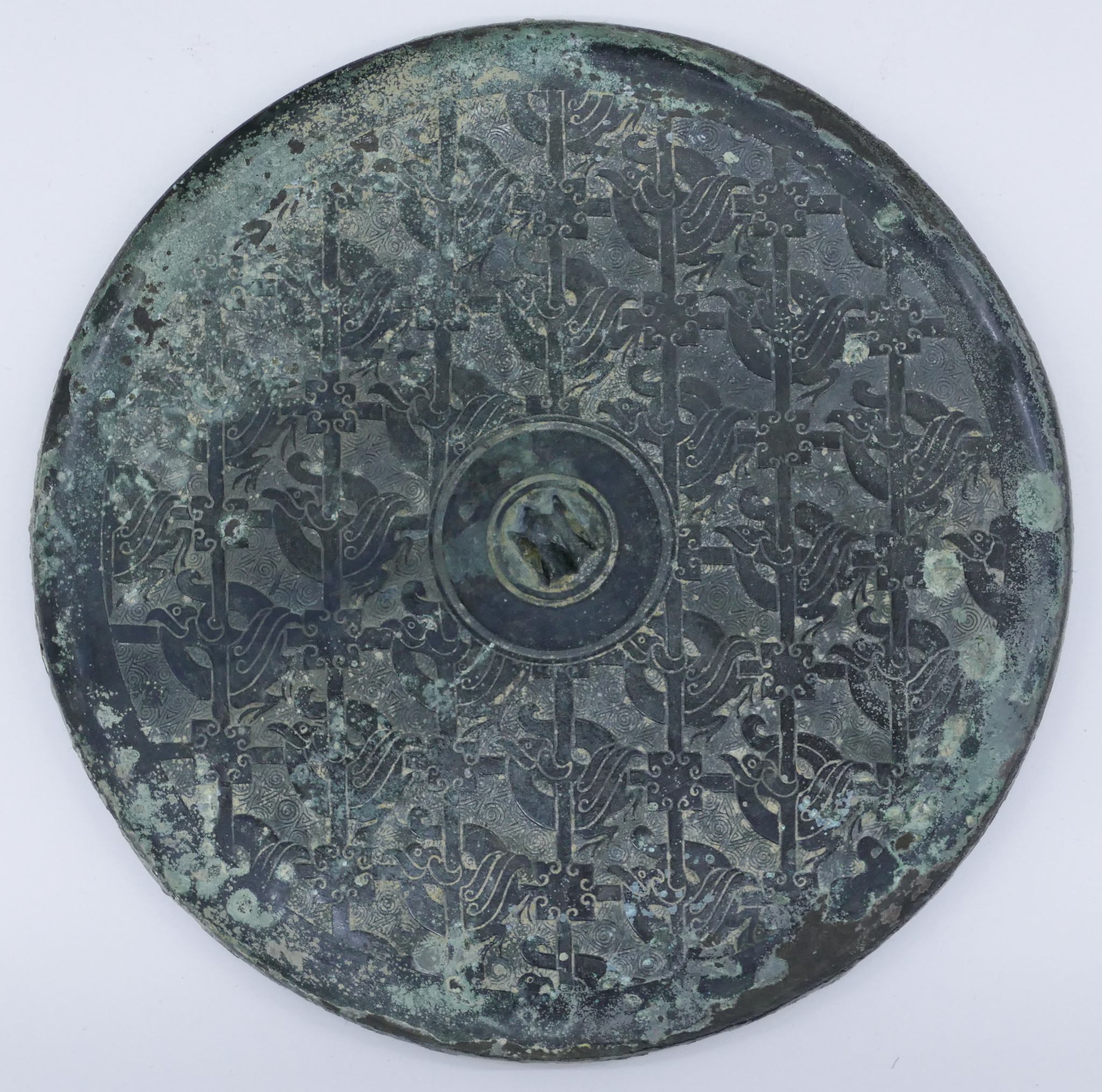 Chinese Han Dynasty Bronze Mirror 2d742e